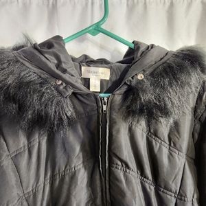 Motherhood Maternity Puffer Jacket Coat Large